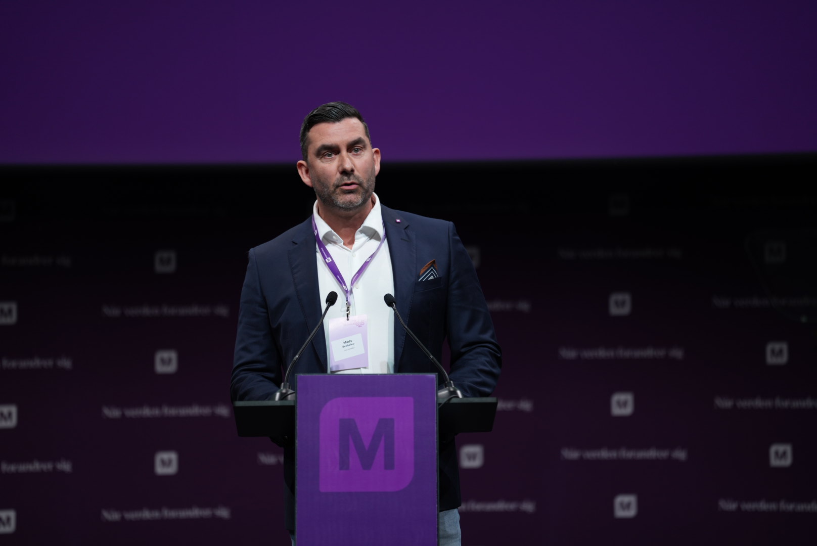 Mads Sebbelov, Talerstolen Moderaternes årsmøde 2025